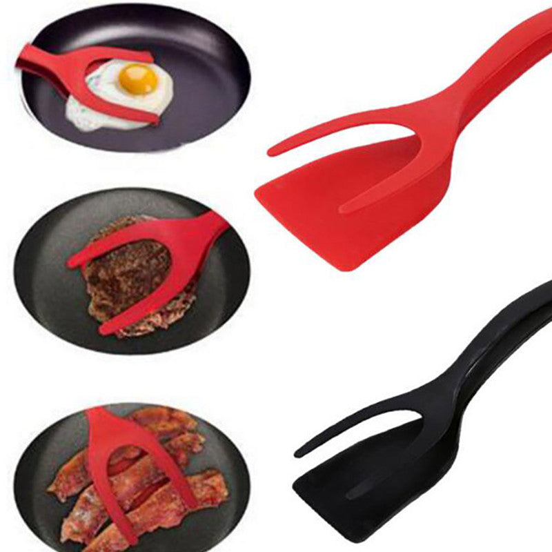 2 In 1 Grip And Flip Tongs Egg Spatula Tongs Clamp Pancake Fried Egg French Toast Omelet Overturned Kitchen Accessories 2 In 1 Grip And Flip Tongs Egg Spatula Tongs Clamp Pancake Fried Egg French Toast Omelet Overturned Kitchen Accessories
